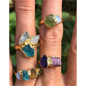 CUSTOM Birthstone Rings- One of A Kind