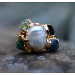 CUSTOM Birthstone Rings- One of A Kind