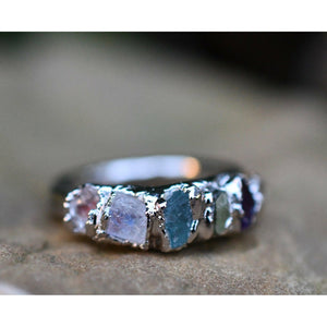 CUSTOM Birthstone Rings- One of A Kind