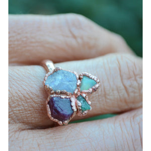 CUSTOM Birthstone Rings- One of A Kind