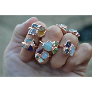 CUSTOM Birthstone Rings- One of A Kind