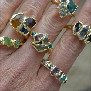 CUSTOM Birthstone Rings- One of A Kind