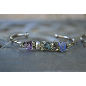 Personalized Bracelet with Natural Birthstones- Customized Bracelets