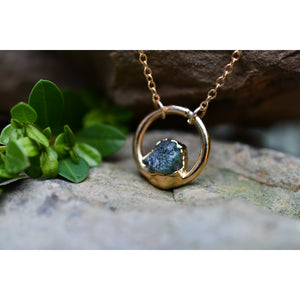 Emerald Necklace / May Birthstone