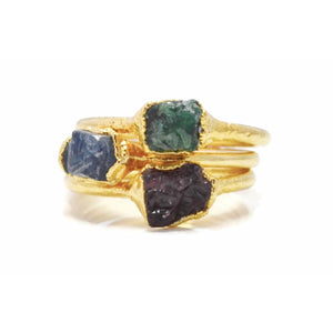 Stacking Birthstone Rings