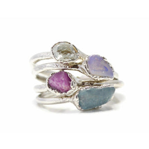 Stacking Birthstone Rings