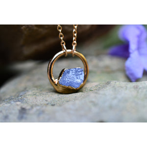 Tanzanite Necklace / December Birthstone