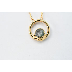 Emerald Necklace / May Birthstone