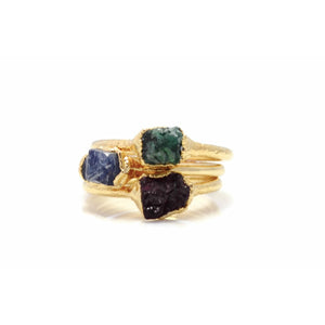 Stacking Birthstone Rings