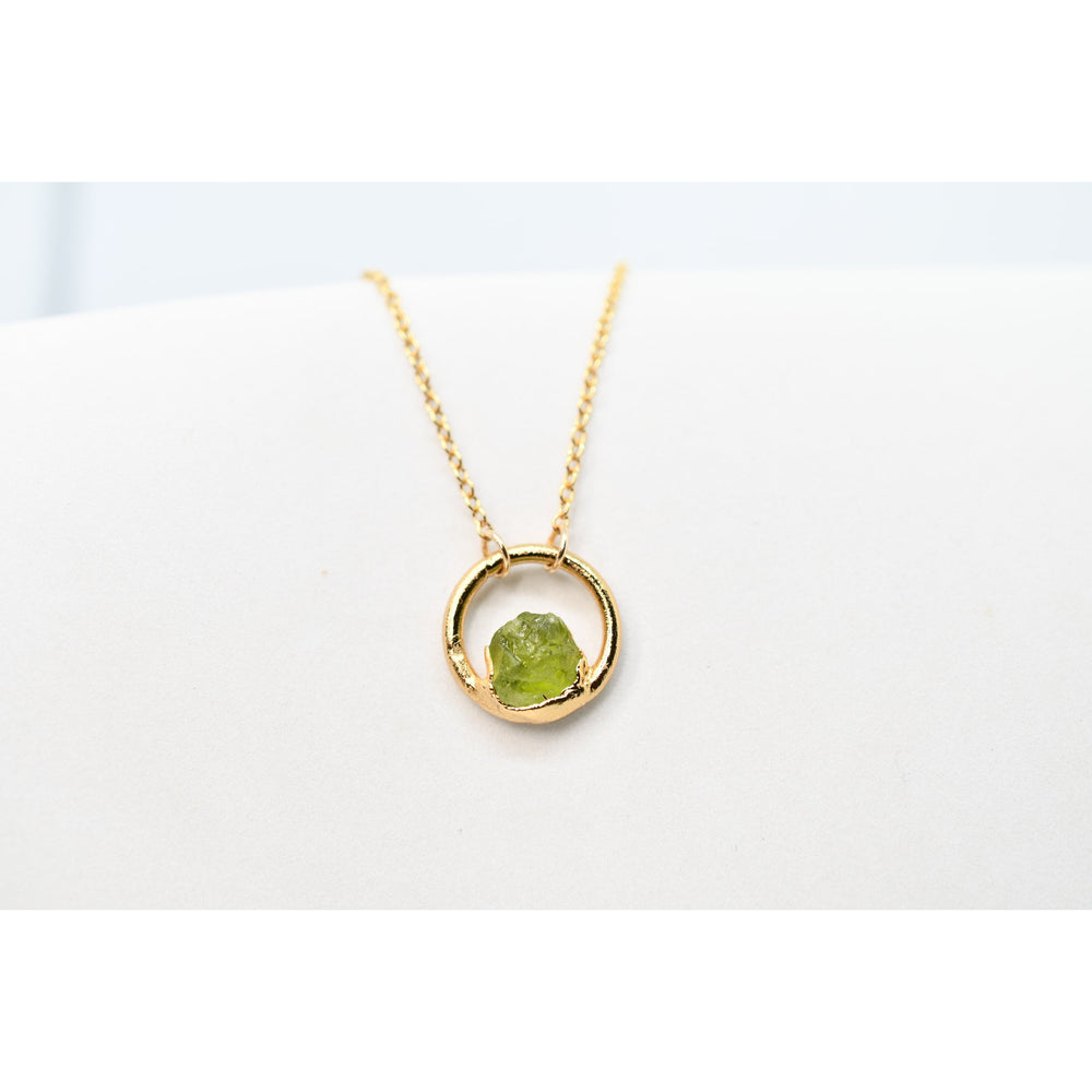 Peridot Necklace / August Birthstone