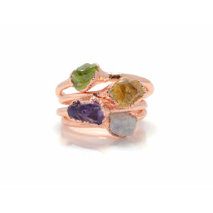 Stacking Birthstone Rings